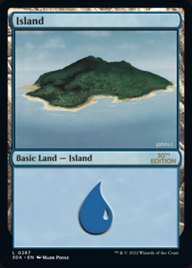 Island (287) [30th Anniversary Edition] | Game Grid - Logan
