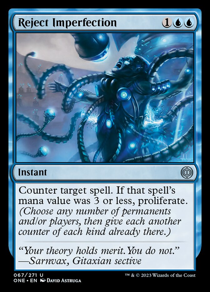 Reject Imperfection [Phyrexia: All Will Be One] | Game Grid - Logan
