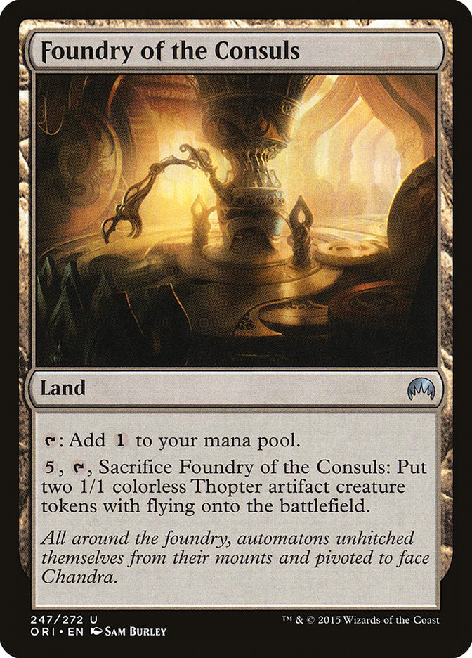 Foundry of the Consuls [Magic Origins] | Game Grid - Logan