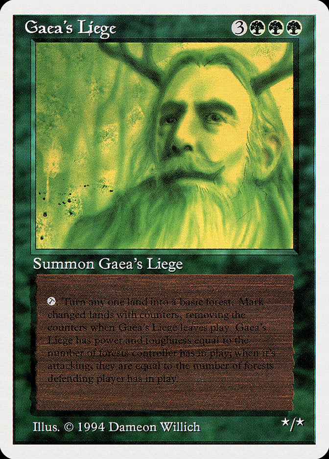 Gaea's Liege [Summer Magic / Edgar] | Game Grid - Logan