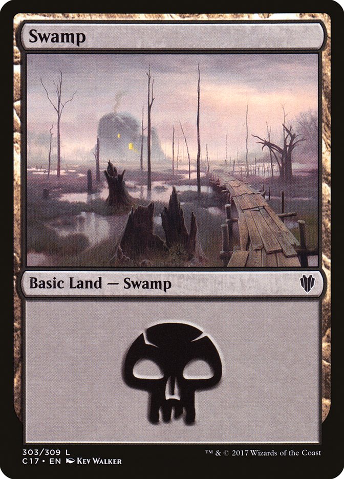 Swamp (303) [Commander 2017] | Game Grid - Logan