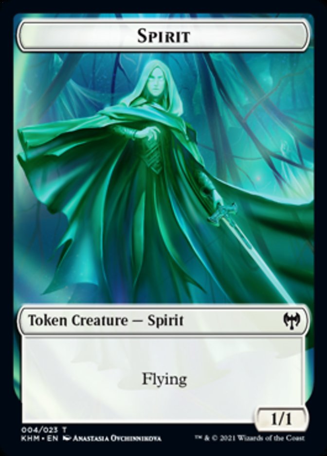 Spirit Token [Kaldheim Tokens] | Game Grid - Logan