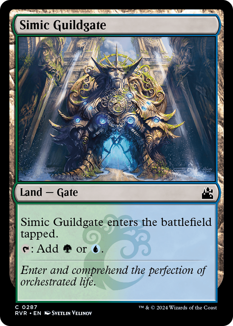 Simic Guildgate [Ravnica Remastered] | Game Grid - Logan