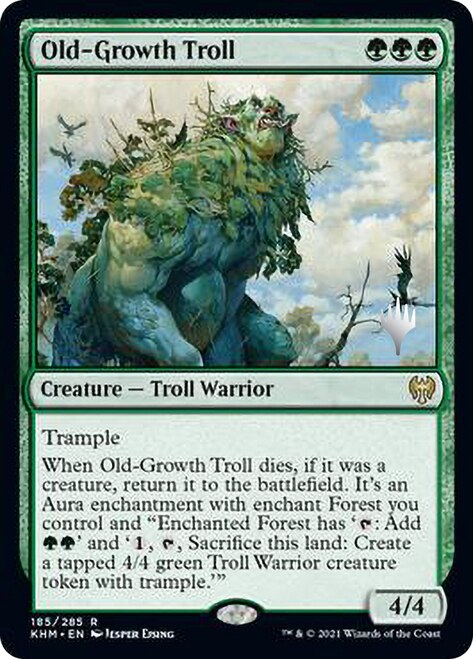 Old-Growth Troll (Promo Pack) [Kaldheim Promos] | Game Grid - Logan