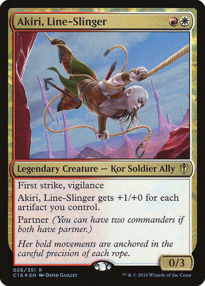 Akiri, Line-Slinger [Commander 2016] | Game Grid - Logan