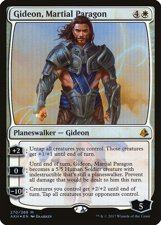 Gideon, Martial Paragon [Amonkhet] | Game Grid - Logan