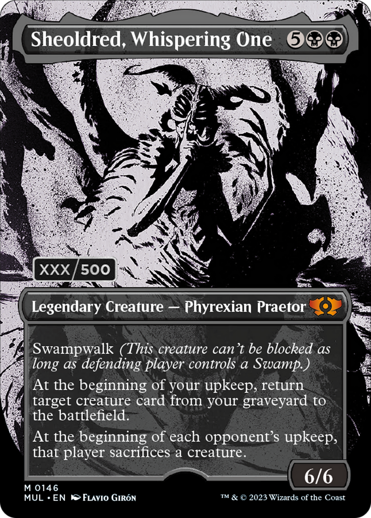Sheoldred, Whispering One (Serialized) [Multiverse Legends] | Game Grid - Logan