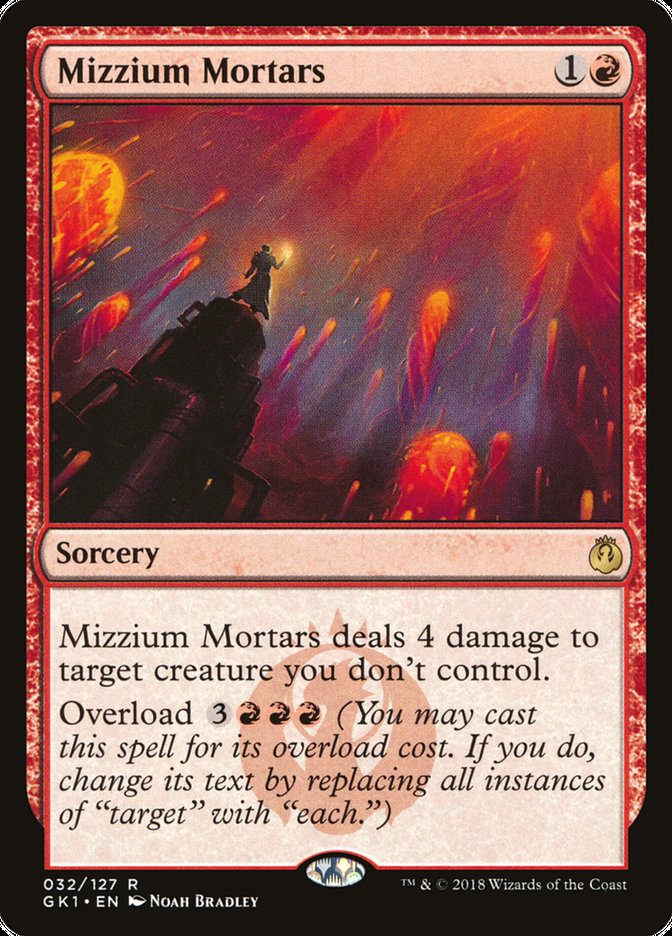 Mizzium Mortars [Guilds of Ravnica Guild Kit] | Game Grid - Logan