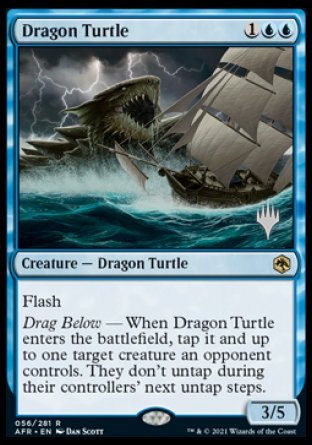 Dragon Turtle (Promo Pack) [Dungeons & Dragons: Adventures in the Forgotten Realms Promos] | Game Grid - Logan