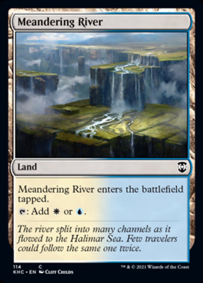 Meandering River [Kaldheim Commander] | Game Grid - Logan