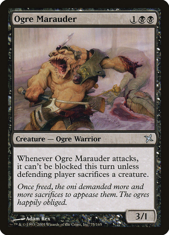 Ogre Marauder [Betrayers of Kamigawa] | Game Grid - Logan