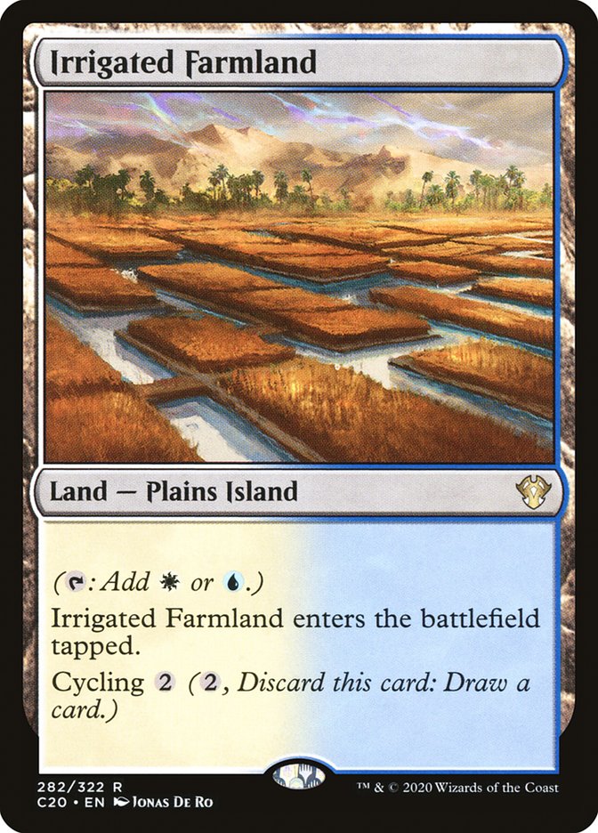 Irrigated Farmland [Commander 2020] | Game Grid - Logan