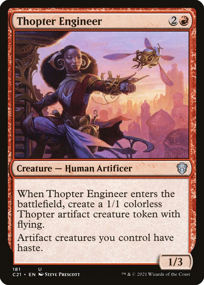 Thopter Engineer [Commander 2021] | Game Grid - Logan