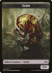 Demon // Germ Double-Sided Token [Double Masters Tokens] | Game Grid - Logan