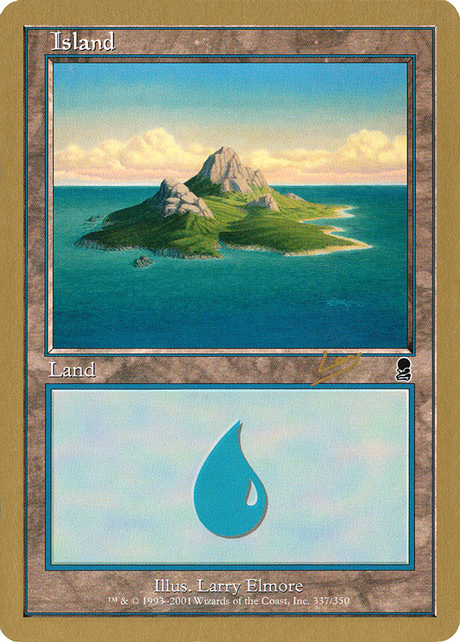 Island (rl337) (Raphael Levy) [World Championship Decks 2002] | Game Grid - Logan