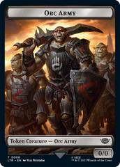 Orc Army (06) // Orc Army (05) Double-Sided Token [The Lord of the Rings: Tales of Middle-Earth Tokens] | Game Grid - Logan