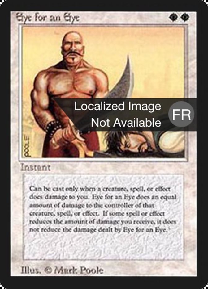 Eye for an Eye [Foreign Black Border] | Game Grid - Logan