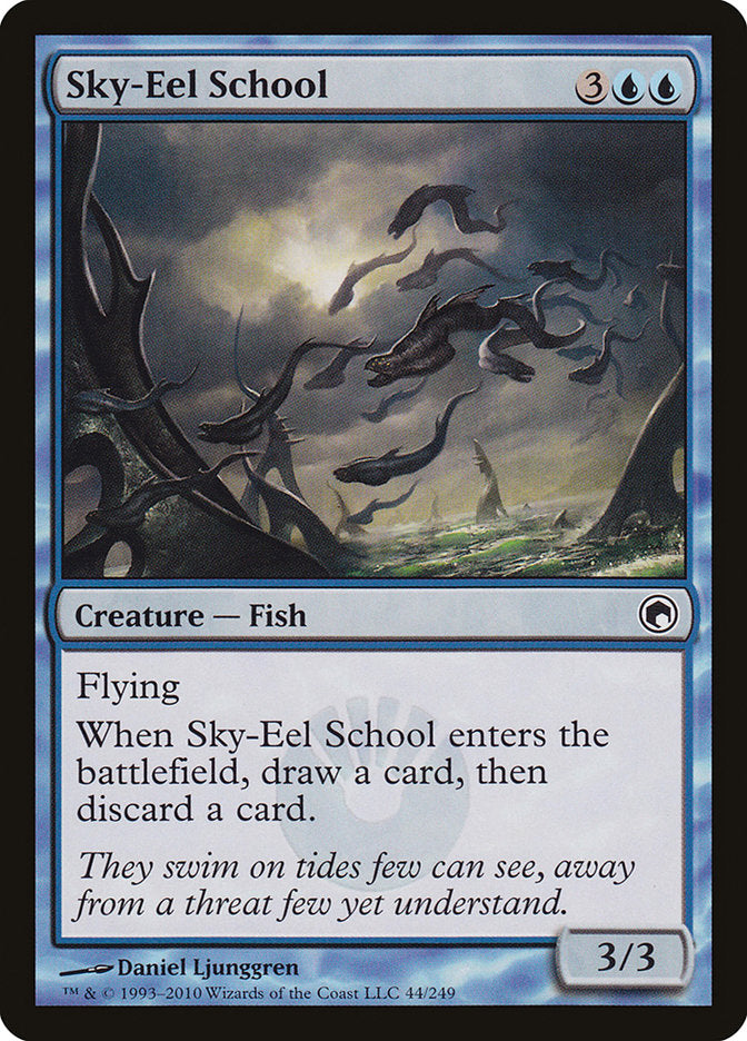Sky-Eel School [Scars of Mirrodin] | Game Grid - Logan