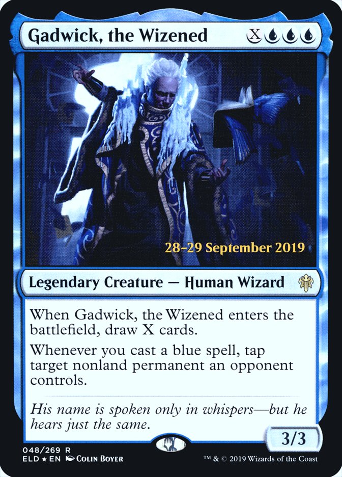 Gadwick, the Wizened [Throne of Eldraine Prerelease Promos] | Game Grid - Logan
