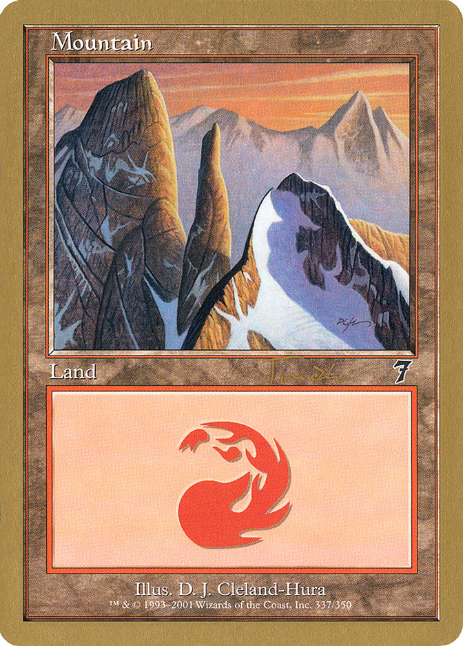 Mountain (jt337) (Jan Tomcani) [World Championship Decks 2001] | Game Grid - Logan