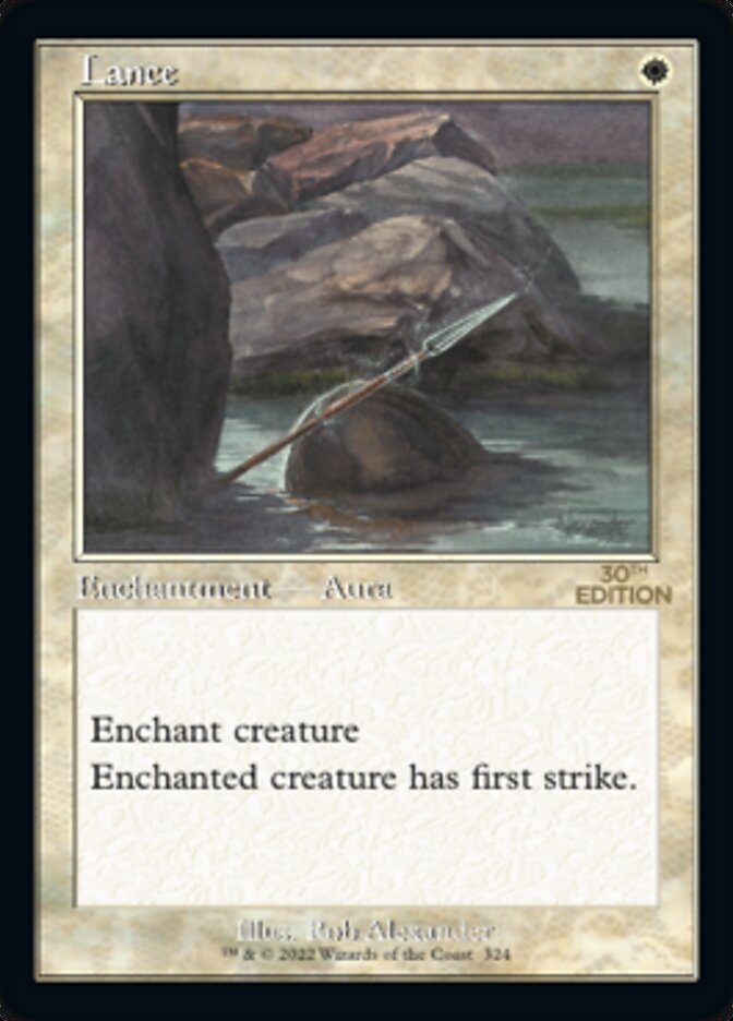 Lance (Retro) [30th Anniversary Edition] | Game Grid - Logan