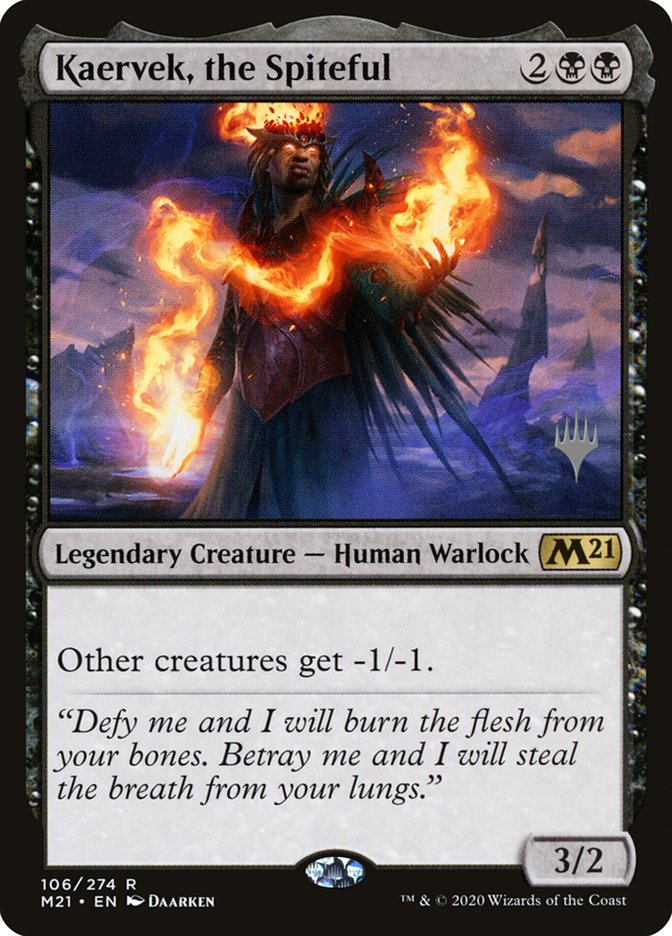 Kaervek, the Spiteful (Promo Pack) [Core Set 2021 Promos] | Game Grid - Logan