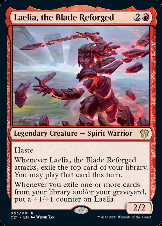 Laelia, the Blade Reforged [Commander 2021] | Game Grid - Logan