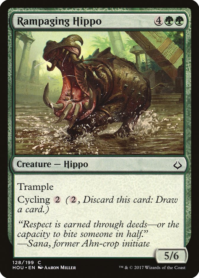 Rampaging Hippo [Hour of Devastation] | Game Grid - Logan