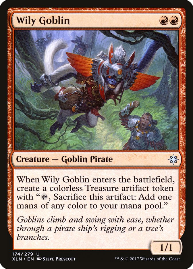 Wily Goblin [Ixalan] | Game Grid - Logan