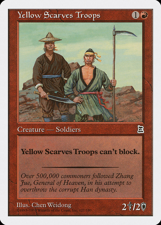 Yellow Scarves Troops [Portal Three Kingdoms] | Game Grid - Logan