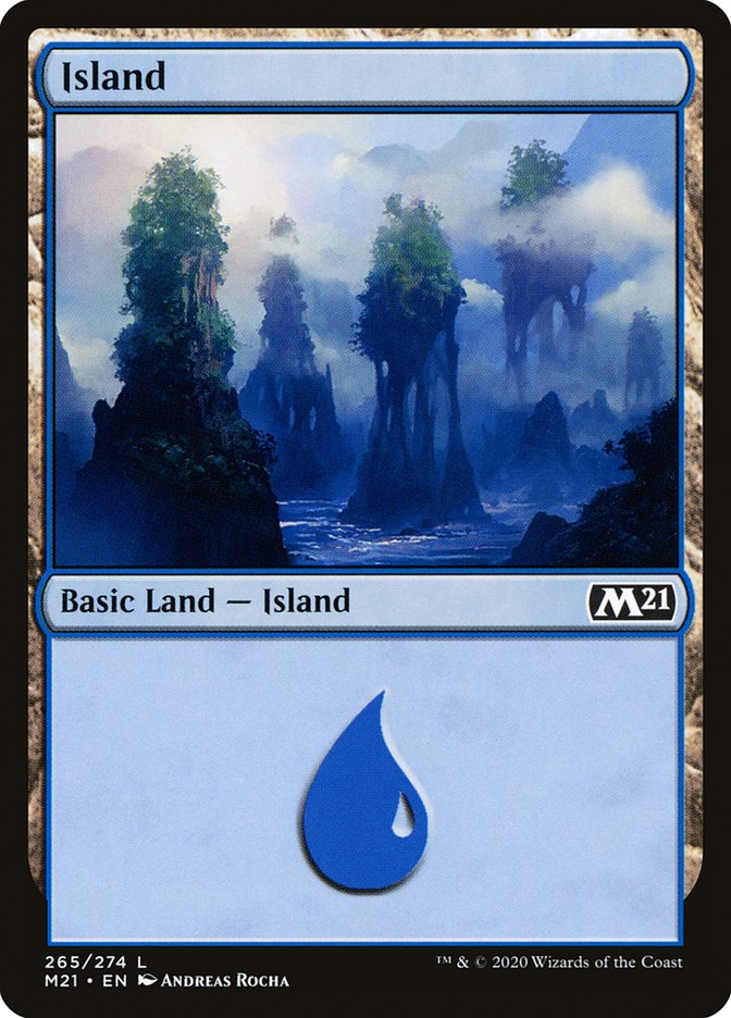 Island (265) [Core Set 2021] | Game Grid - Logan