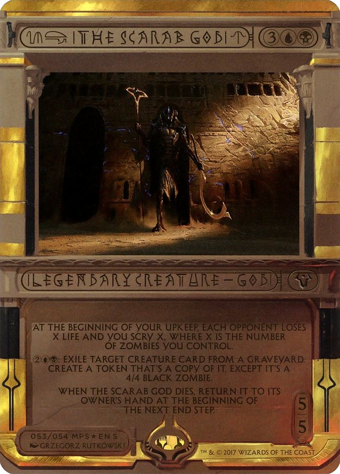 The Scarab God (Invocation) [Amonkhet Invocations] | Game Grid - Logan