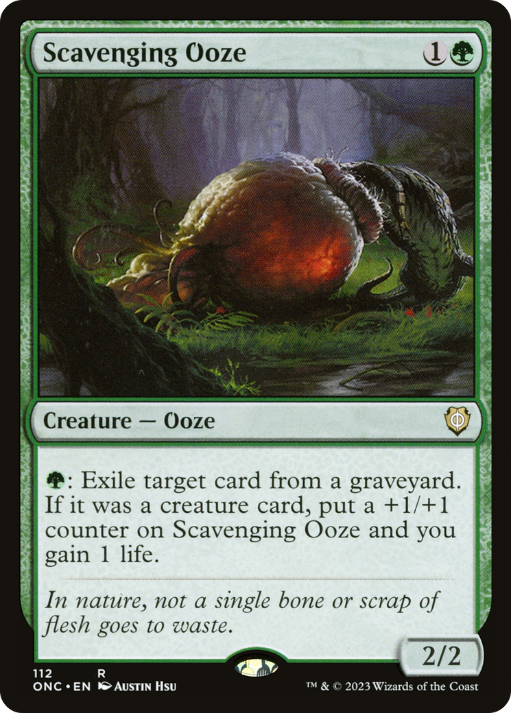 Scavenging Ooze [Phyrexia: All Will Be One Commander] | Game Grid - Logan