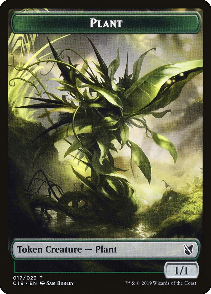 Plant Token [Commander 2019 Tokens] | Game Grid - Logan