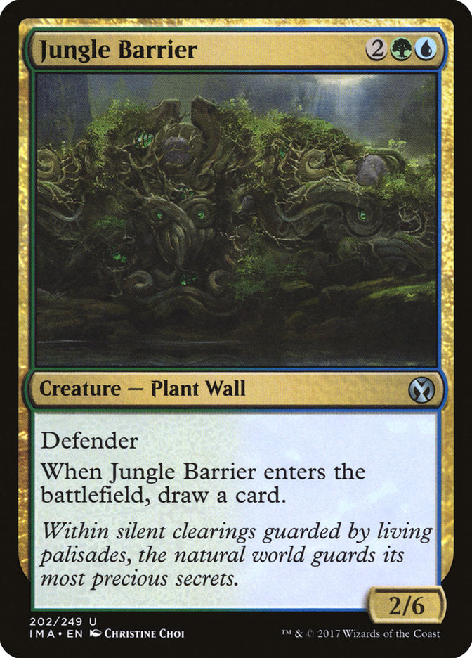Jungle Barrier [Iconic Masters] | Game Grid - Logan