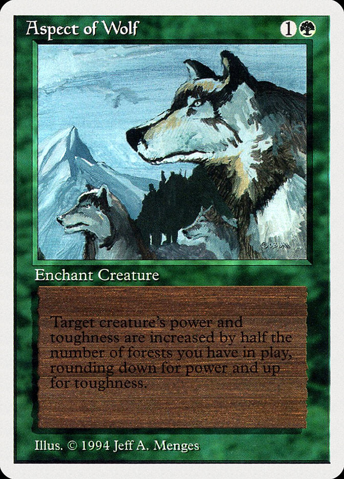 Aspect of Wolf [Summer Magic / Edgar] | Game Grid - Logan