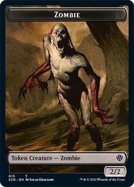 Ogre // Zombie Double-Sided Token [Starter Commander Decks] | Game Grid - Logan