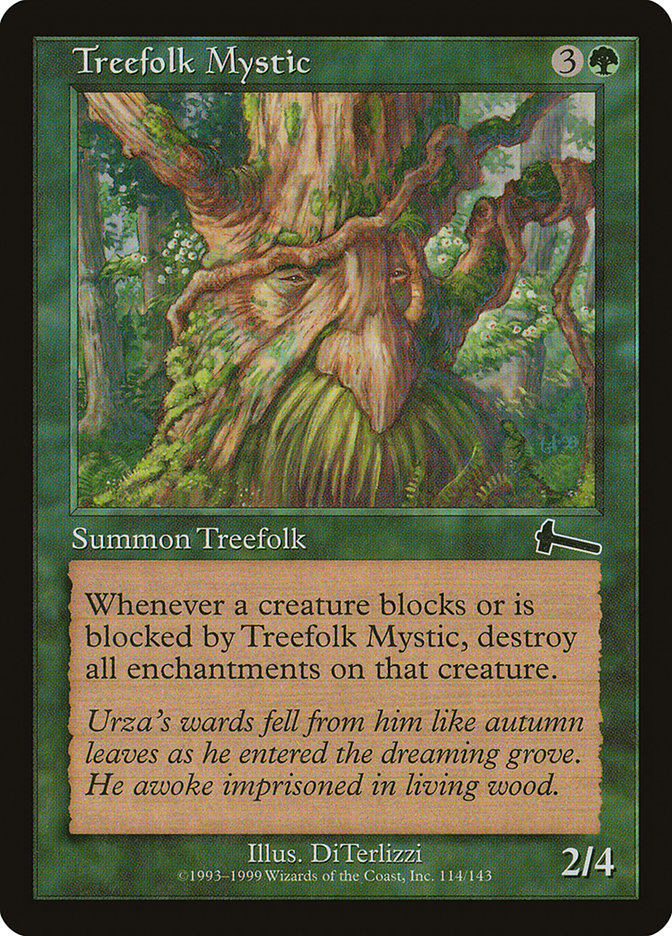 Treefolk Mystic [Urza's Legacy] | Game Grid - Logan