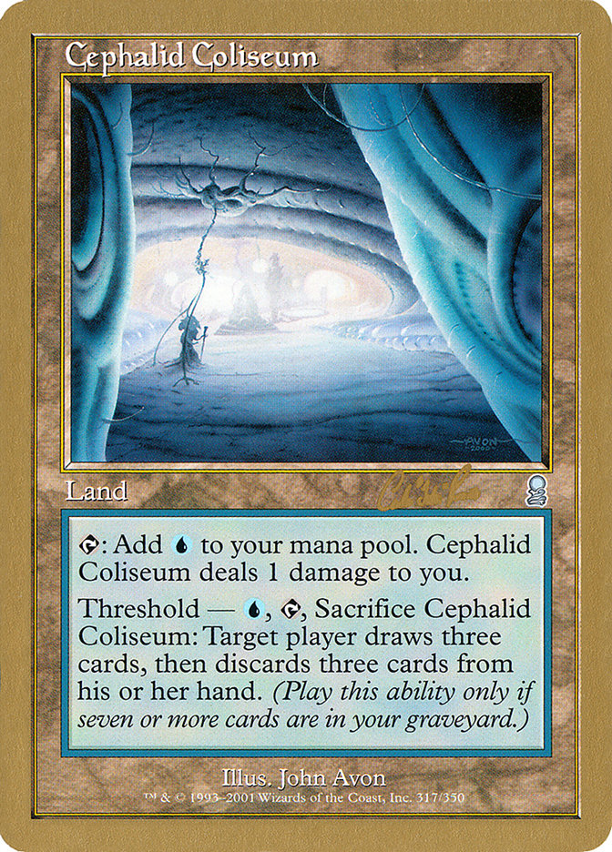 Cephalid Coliseum (Carlos Romao) [World Championship Decks 2002] | Game Grid - Logan