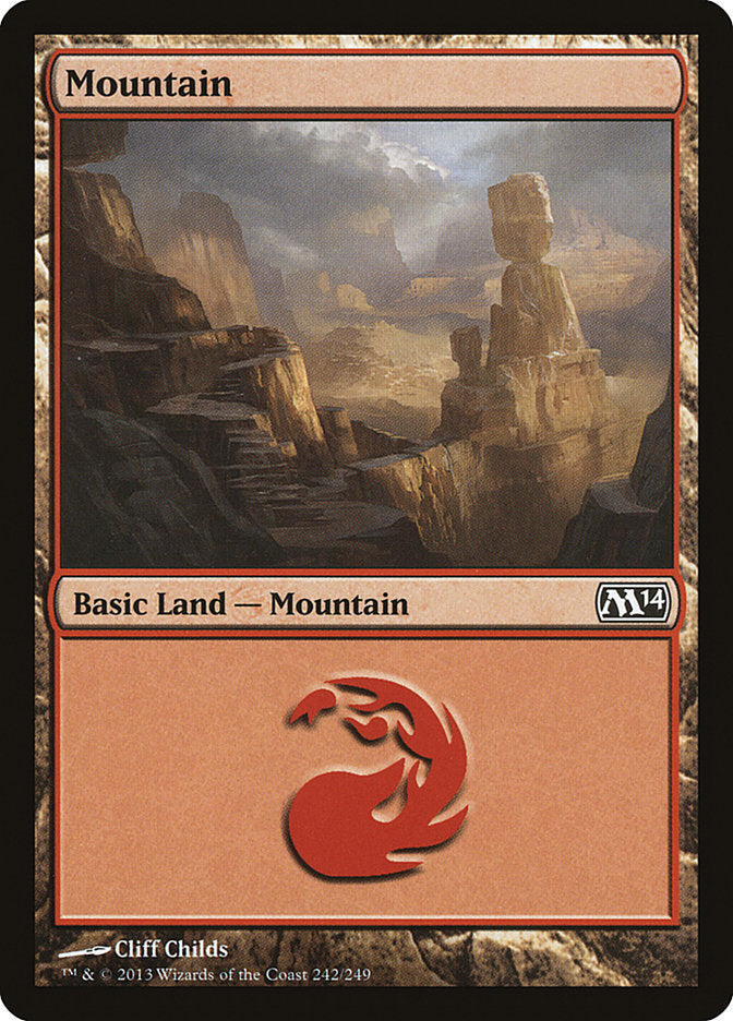 Mountain (242) [Magic 2014] | Game Grid - Logan
