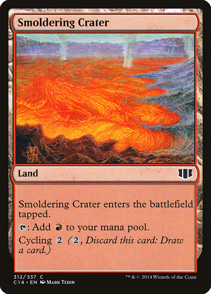 Smoldering Crater [Commander 2014] | Game Grid - Logan