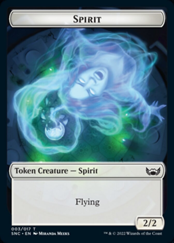 Spirit Token [Streets of New Capenna Tokens] | Game Grid - Logan