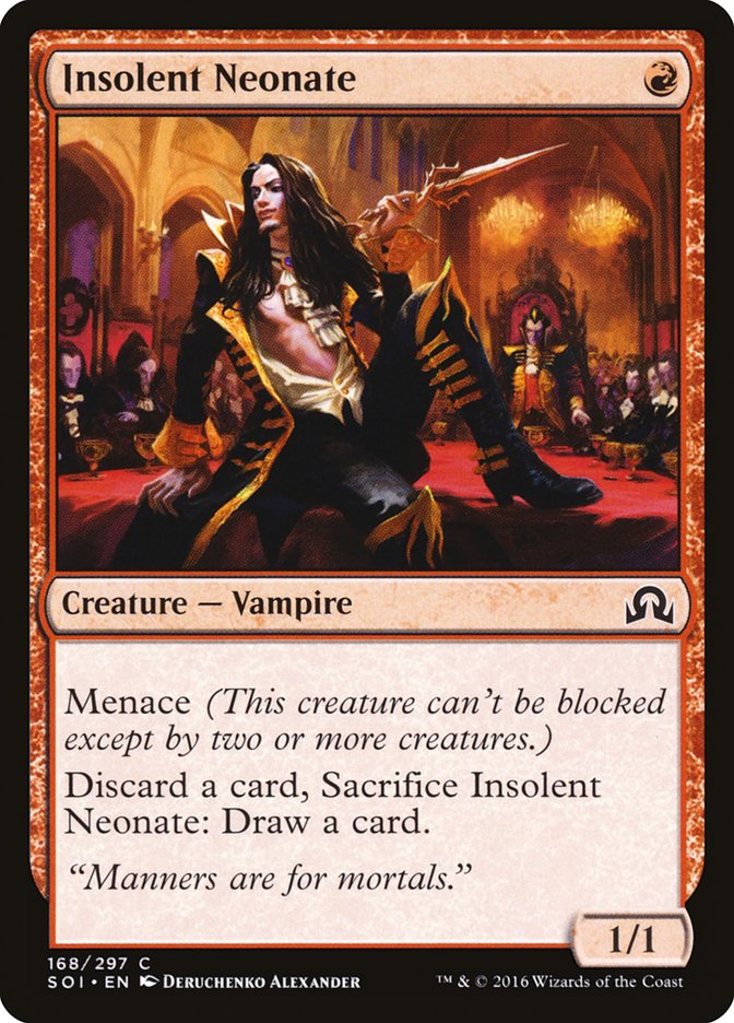 Insolent Neonate [Shadows over Innistrad] | Game Grid - Logan