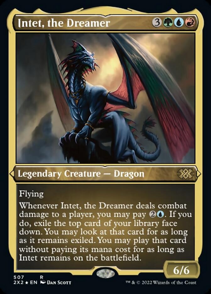 Intet, the Dreamer (Foil Etched) [Double Masters 2022] | Game Grid - Logan