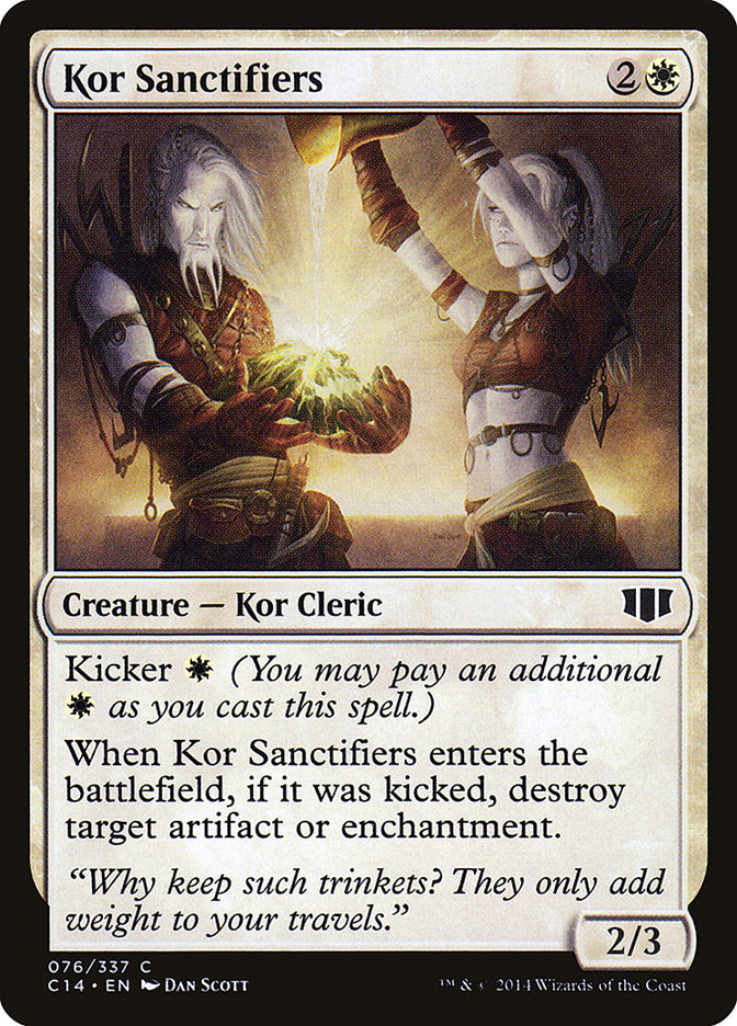 Kor Sanctifiers [Commander 2014] | Game Grid - Logan