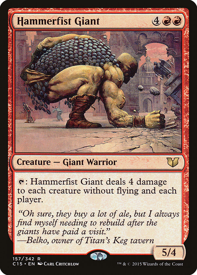 Hammerfist Giant [Commander 2015] | Game Grid - Logan