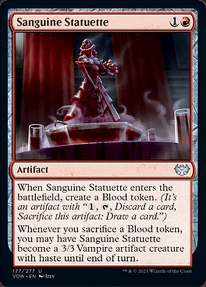 Sanguine Statuette [Innistrad: Crimson Vow] | Game Grid - Logan