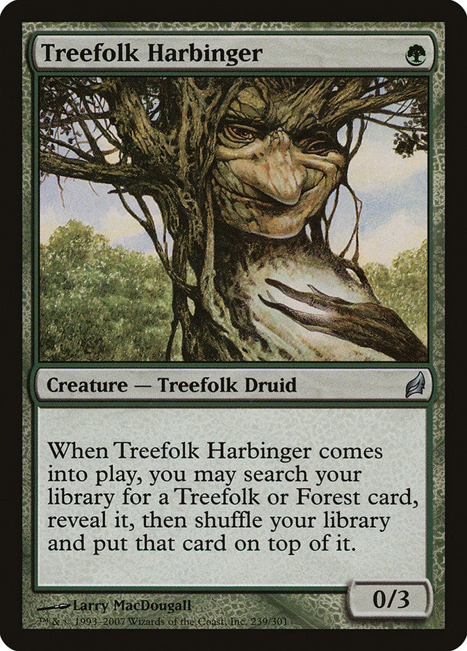 Treefolk Harbinger [Lorwyn] | Game Grid - Logan