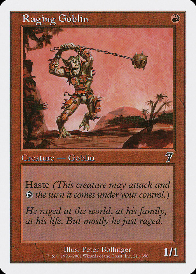 Raging Goblin [Seventh Edition] | Game Grid - Logan