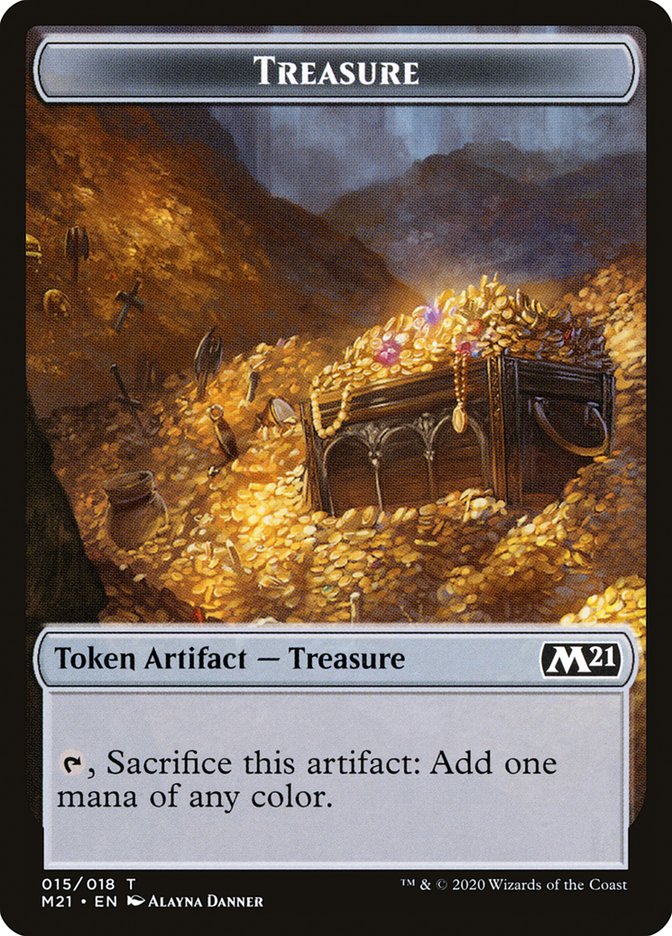 Treasure Token [Core Set 2021 Tokens] | Game Grid - Logan